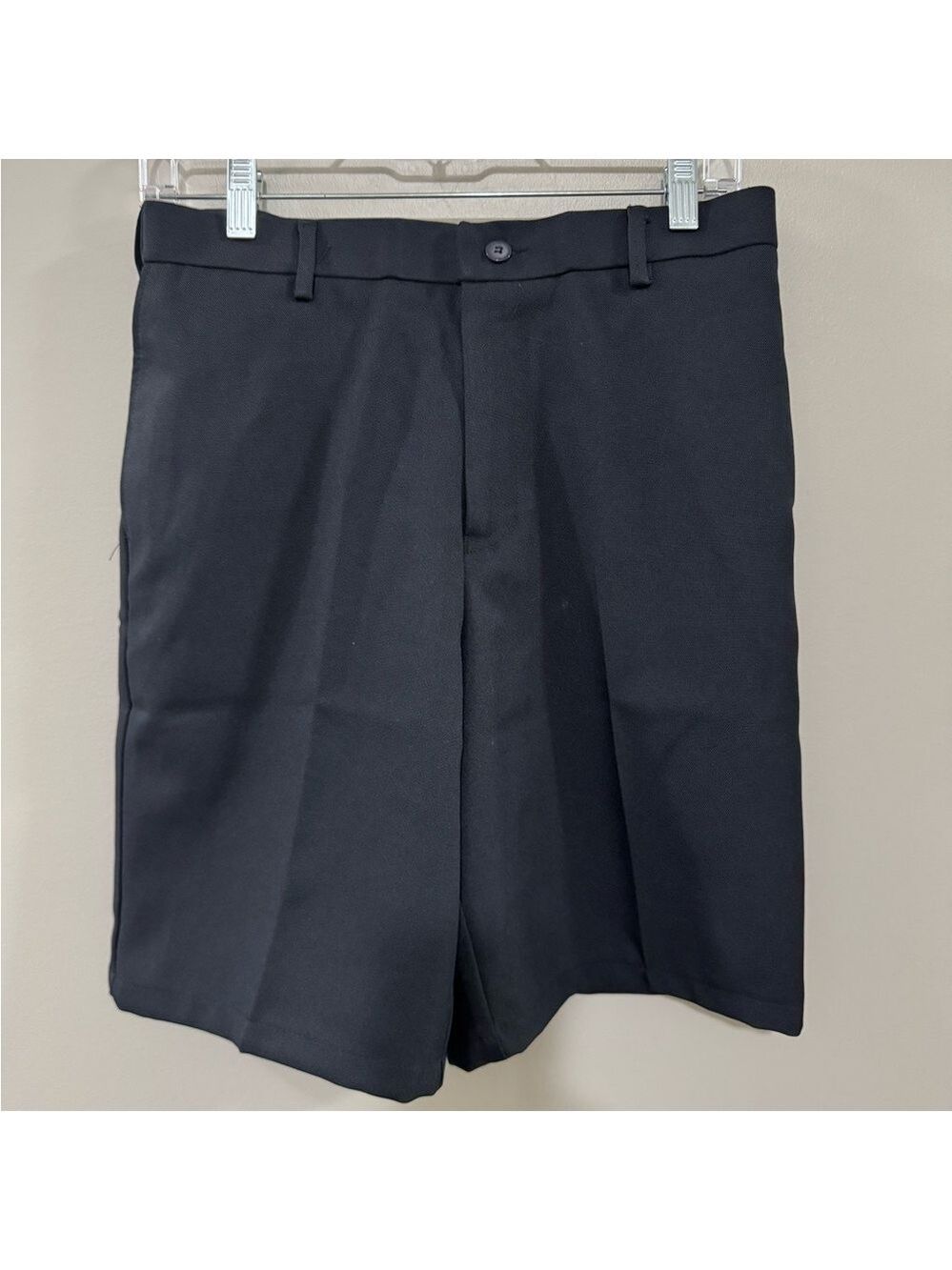 Women's  High Waist Black Work/ Uniform Shorts. Size 10Reg